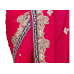 Mind-blowing Magenta Colored Stone Worked Chiffon Saree Mind-blowing Magenta Colored Stone Worked Chiffon Saree